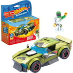 Mega Construx Hot Wheels Muscle Bound Buildable Toy Vehicle and Driver Playset