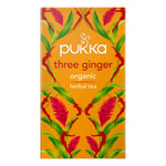 Pukka Teas Organic Three Ginger - 20 Teabags x 4 Pack