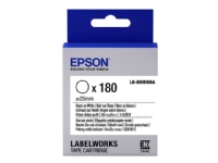 Epson LabelWorks LK-8WBWAA - Svart på vitt - 25 mm rund 180 etikett (er) (1 rulle/rullar x 180) matrisskurna runda etiketter - för LabelWorks LW-1000, LW-300, LW-400, LW-600, LW-700, LW-900, LW-Z5000, LW-Z5010, LW-Z900