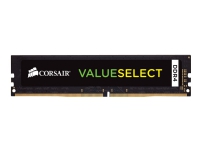 CORSAIR Value Select - DDR4 - modul - 16 GB - DIMM 288-pin - 2666 MHz / PC4-21300 - CL18 - 1.2 V - ej buffrad - icke ECC