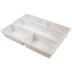 Dynalab 209304-0005 Kartell Storage and Transport Tray, 5 Cavity, PVC, 64 mm Height, 404 mm Wide, 304 mm Length, PVC