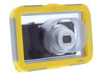 T'nB SPORT WATERPROOF CASE FOR CAMERA - Étui étanche appareil photo - plastique - transparent avec cadre jaune