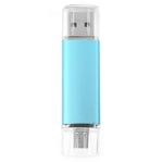 U Disk, OTG USB 2.0 Flash Drive Hot Plug Plug and play Anti-vibration, Moisture-proof, Electromagnetic Interference Maximum Read Speed 60mb/s for Storage and Backup(02)