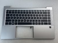 For HP EliteBook 840 G8 M36311-251 Russian Russ Palmrest Keyboard Top Cover NEW