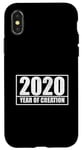 iPhone X/XS 2020 Funny Birthday Year of Creation Saying Humor Vintage Case