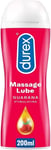 Durex Lubricant Guarana 200ml  Water Based Condom and Toy Compatible.