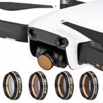 XIAODUAN-Original - 4 in 1 HD Drone ND4 + ND8 + ND16 + ND32 Lens Filter Kits for DJI MAVIC Air