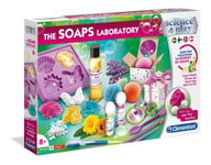 Clementoni Science, The Soap Laboratory, Science Play, Soap fizz bombs Gift SET