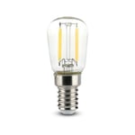 V-Tac 2W LED kylskåpslampa - Filament, ST26, E14 - Dimbar : Inte dimbar, Kulör : Varm
