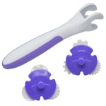 Praktiskt Cake Decorating Kit Säker Bakverk Galler Rullkniv