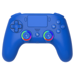 Subsonic Wireless Led Controller PS4 Blue - PS4/Pc