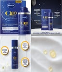 NIVEA Q10 Anti-Wrinkle Power Ultra Recovery Night Serum (30ml), Face Serum... 