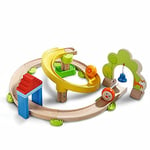 HABA 300439 Ball Track Kullerbü – Spiral Track - Marble run with 26 parts, for ages 2 and up (Made in Germany)