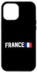 Coque pour iPhone 12 Pro Max Drapeau France Fière Patriotique FR Fierté Paris Souvenir