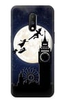 Peter Pan Fly Full Moon Night Case Cover For OnePlus 7