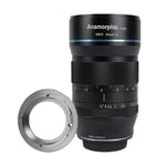 Sirui 35mm F1.8 Anamorphic 1.33X Lens + Adapter for Canon EF-M