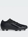 adidas Junior X Speedportal.3 Firm Ground Football Boot, Black, Size 13