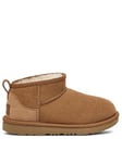UGG Kids Classic Ultra Mini Classic Boot - Chestnut, Chestnut, Size 8 Younger
