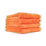 The Rag Company Mikrofiberduk Eagle Edgeless 500 Orange 41x41cm 4-pack -