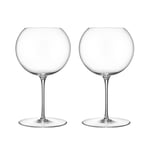 Orrefors - Geometry Rödvinsglas 72 cl 2-Pack - Vinglas - Claesson Koivisto Rune - Transparent