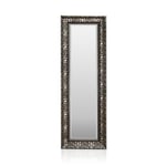 Chelsea miroir cadre bois rectangulaire 130 x 45 cm vintage