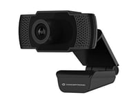Conceptronic - Webcam FHD AMDIS - 1080P - USB 3.6MM - 30 FPS - Angulo Vision 90º - Microfono integrado