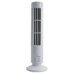 Portable USB 2 Speed Tower Desk Electric Fan Air Conditioning Cooling Office PC