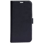iPhone 12/12 Pro leather wallet, detachable, Black