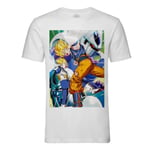 T-Shirt Homme Col Rond Dragon Ball Z Cooler Fights Freezer Manga Anime