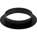 Metalbestos skorsten uØ 300mm murad genomföring, 50mm fläns svart