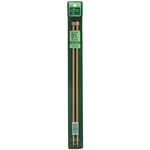 Clover Takumi Bamboo Single Point Knitting Needles 13 14-inch-Size 0/2mm, Other, Multicoloured, 3.16 x 5.93 x 40.65 cm