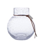 Bubblig glasvas 14 cm