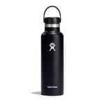 Hydro Flask Hydration Standard Mouth flaska 21oz / 621ml - Black