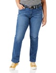 Levi's Women's Plus Size 314 Shaping Straight Jeans, Lapis Gem, 22 L