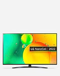 LG NanoCell NANO76 55 4K Smart TV - 55NANO766QA