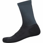Shimano Clothing Unisex S-PHYRE Tall Socks, Black/Grey, Size M (Size 41-44)
