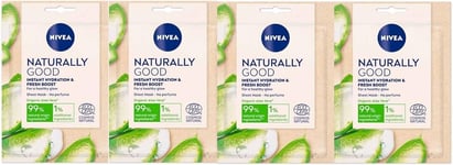 Nivea Naturally Good Organic Aloe Vera Instant Hydration & Fresh Boost Face Shee