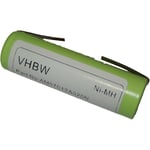 vhbw Batterie compatible avec Remington MS-6000, MS-900, , R-4130, R-450s, R-5130 rasoir tondeuse électrique (2000mAh, 1,2V, NiMH)