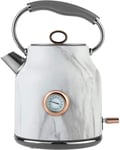 Tower 3KW 1.7 L Stainless Steel Kettle Marble Rose Gold - T10020WMRG -Brand New