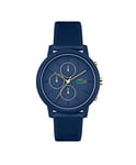 Lacoste Chronograph Quartz Watch for men with Navy Blue Silicone bracelet - 2011248