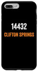 Coque pour iPhone 7 Plus/8 Plus Code postal 14432 Clifton Springs, déménagement vers 14432 Clifton Spri