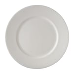 Royal Crown Derby Effervesce White Flat Rim Plate 215mm (Pack of 6) Pack of 6