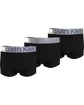 Calvin Klein Trunk 3-Pack M - CKR Steel Cotton B- Spct Blu, Dapple Gry, Atlc Dp Lg (Storlek L)