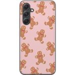 Samsung Galaxy S24 FE Transparent Mobilskal Pepparkaksgubbe
