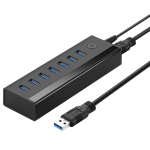 Ugreen 7in1 USB-A Mutifunctional Hub - Svart