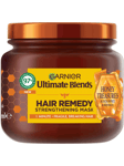 GARNIER Ultimate Blends Hair Remedy Smoothing Mask Dry Frizzy NEW Honey Treasure