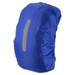 65-75L Waterproof Backpack Rain Cover with Vertical Strap XL Navy Blue