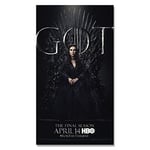Li han shop Canvas Printing Game Of Thrones Season Drama Poster Role Posters And Prints 2019 Tv Game Wall Art For Bedroom Home Decor Gt550 50X70Cm Without Frame