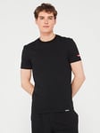 Dsquared2 Underwear Sleeve Maple Leaf T-shirt - Black, Black, Size M, Men