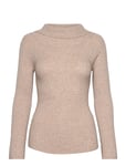 Only Maternity Olmjayden Ls Off Shoulder Knt Beige